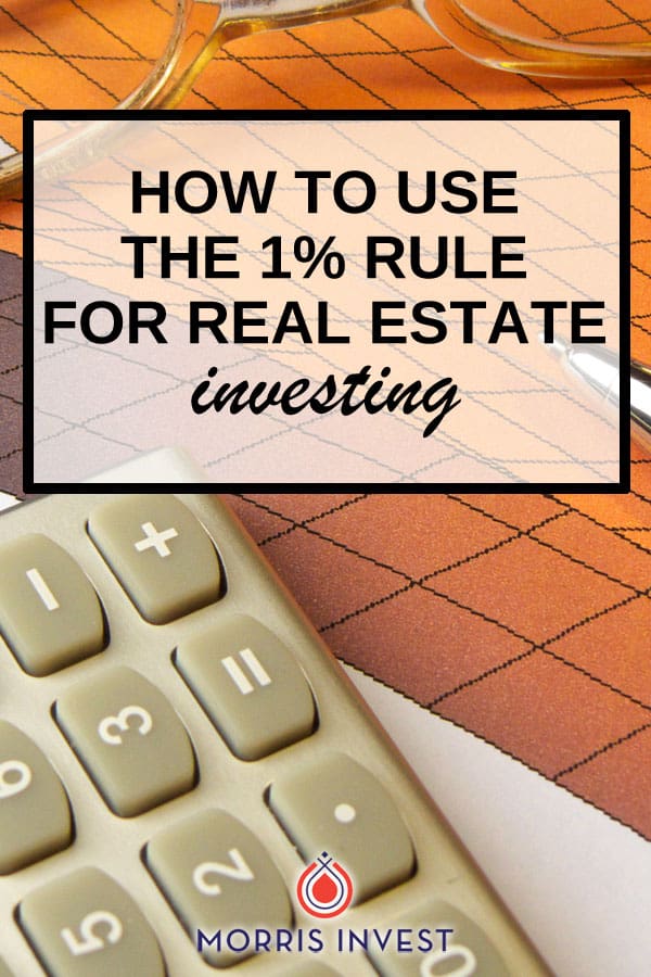  There are many ways to evaluate a real estate deal, but one common method utilized by investors is the 1% Rule. This rule of thumb helps investors determine if their investment will be safe and profitable. 