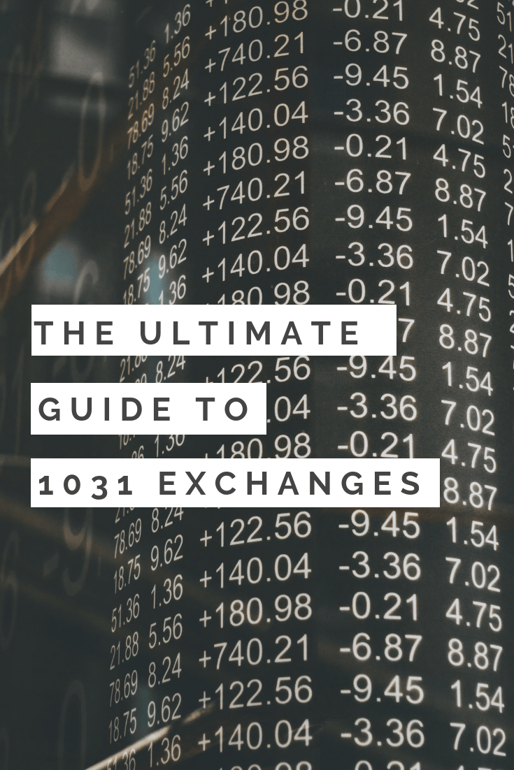 1031 exchange guide real estate taxes