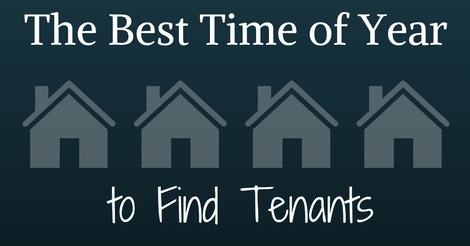 The Best Time of Year to Find Tenants