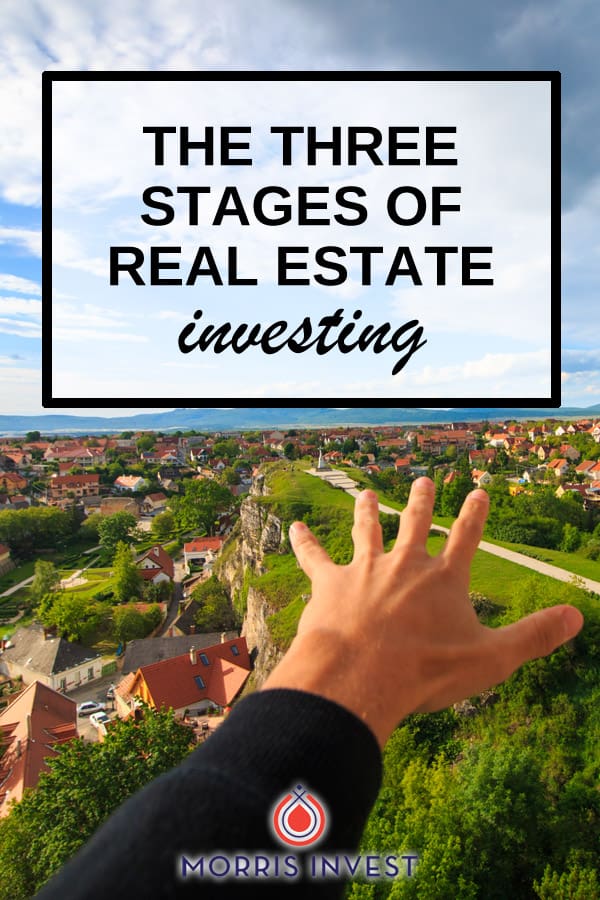  The 3 stages of real estate investing concept is paramount. I find that many new investors look at this process in reverse, and quickly become discouraged. You have to understand these stages in order to meet your end goal. 