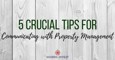 5 Crucial Tips for Communicating with Property Management