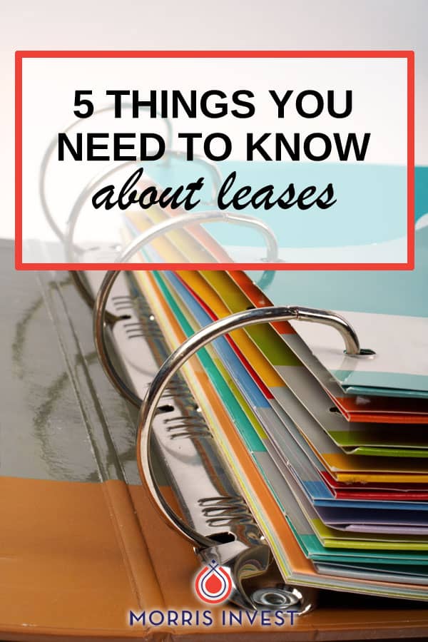  In my experience as a landlord and real estate investor, there are five big details you need to take into account when figuring out how to construct a lease as a landlord. 