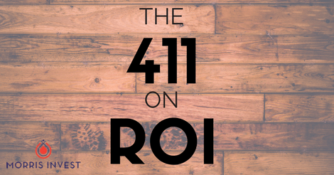 The 411 on ROI