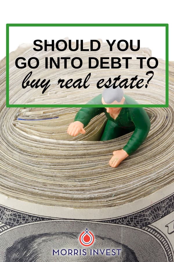  Let's talk about debt. We get questions all the time about whether or not you should take on debt in order to purchase rental real estate. The real answer is... 