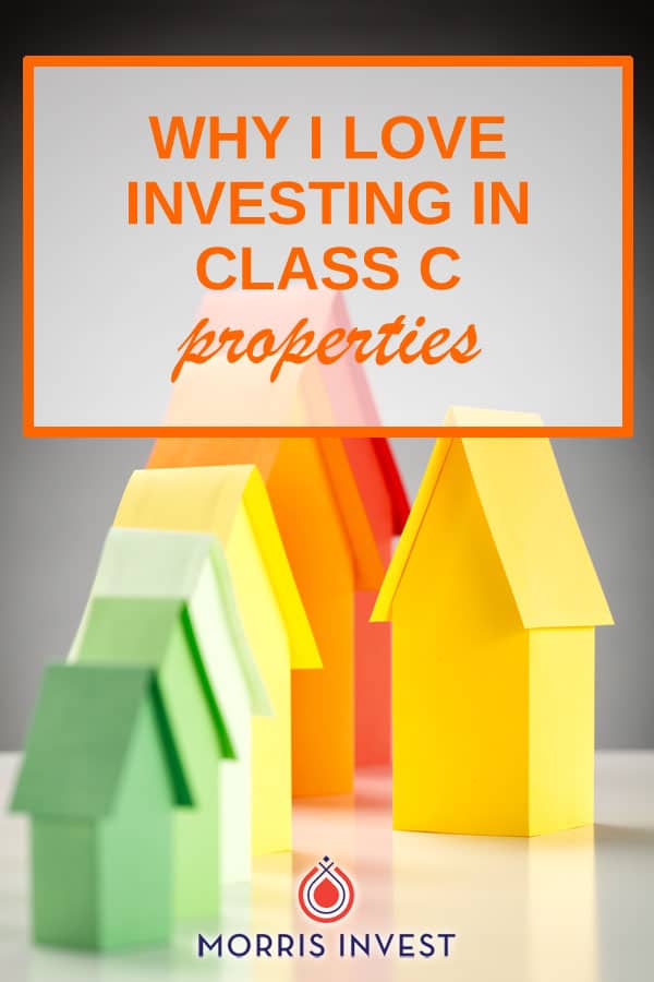  Here's why it pays to invest in Class C rental properties. It might seem counterintuitive, but A neighborhoods typically are more likely to have problem tenants. Those tenants have higher standards, and are more likely to complain about insignificant details. On the other hand, I’ve had nothing but great experiences with my Class C properties. 