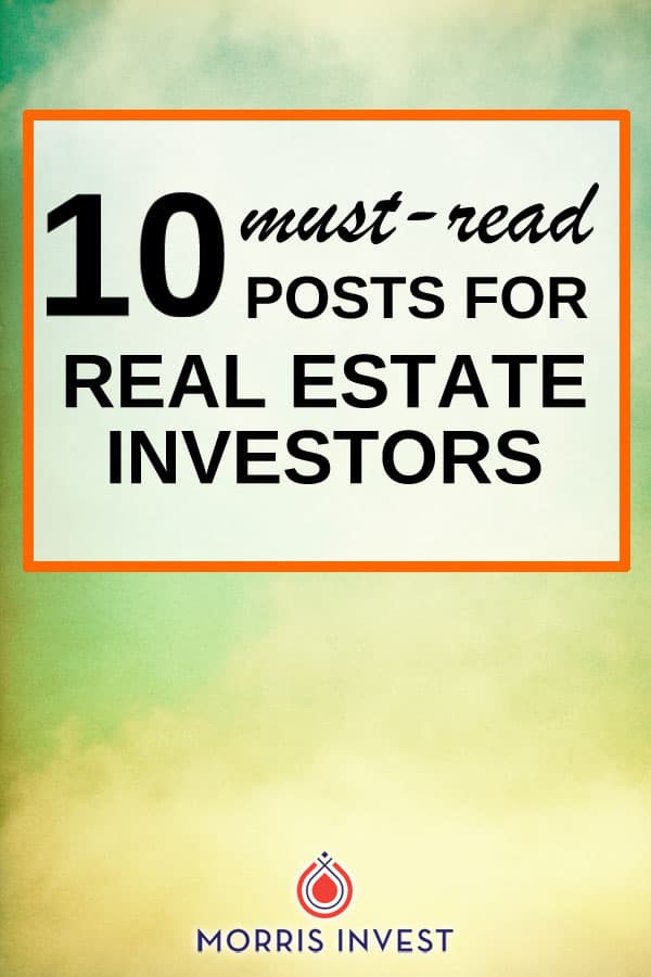  If you're a real estate investor (or thinking of learning about real estate investing) these are a must read! 