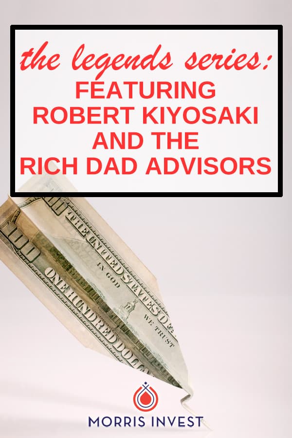  The legends series: Interviews with Rich Dad author Robert Kiyosaki, Rich Dad Advisor Ken McElroy, Garrett Sutton, Blair Singer, Tom Wheelwright, and Darren Weeks. 