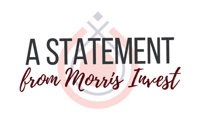 A Statement from Morris Invest