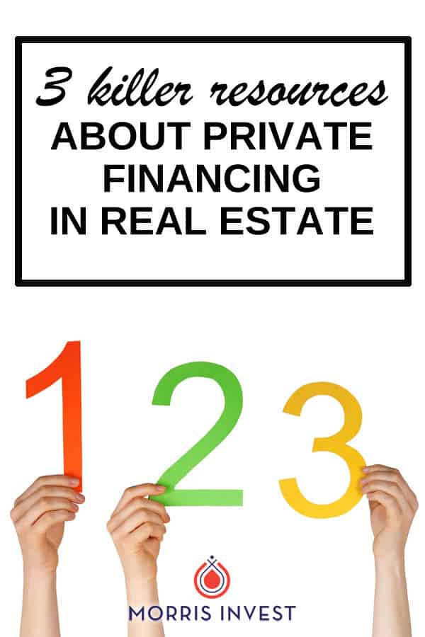  If you're interested in purchasing your next real estate deal via private financing, it can be difficult to know where to start. Here are three resources you can use! 