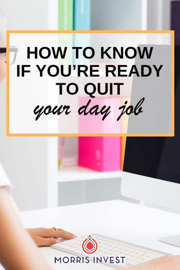  How to know if your'e ready to quit your day job: The three major factors you should consider before quitting your job, and how you can intentionally create the life you want. 