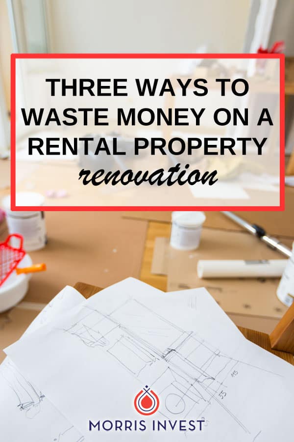  Renovating your rental property is an important part of the buy and hold process. You want to create a solid and comfortable home for your tenant. However, it is possible to go overboard and implement too many upgrades. I share the 3 biggest ways investors waste money on a rental property renovation.  