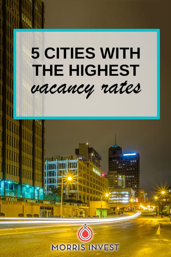  One big factor to consider when choosing a rental market is vacancy rate. If your main goal is earn cash flow, you’ll want to invest in markets where properties are quickly and consistently rented. 