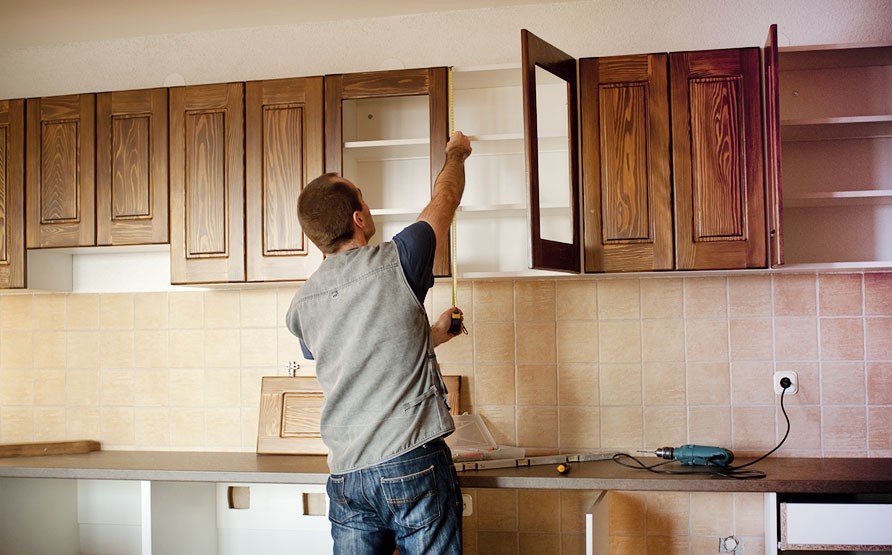 Rental Property Upgrades - Kitchen Cabinets